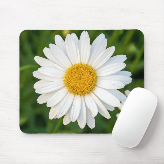 White Daisy Muismat (Met muis)