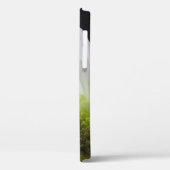 White Daisy on Black Case-Mate iPhone Case (Achterkant / Links)