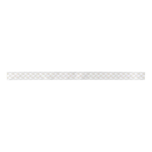 White Daisy Pattern Lint (Voorkant)