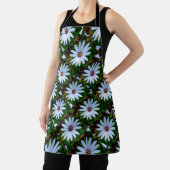 White Daisy Pattern Schort (Insitu)