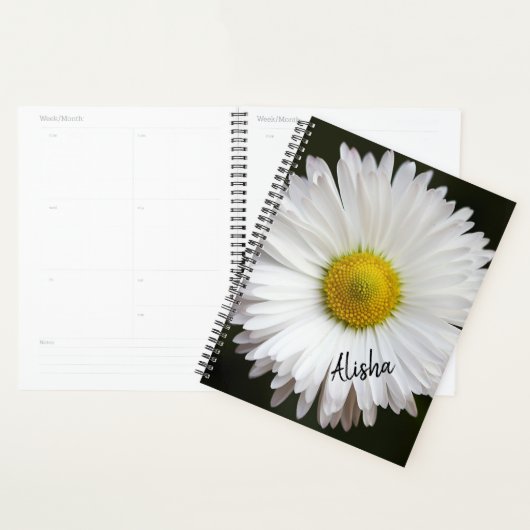 White Daisy Planner (Display)