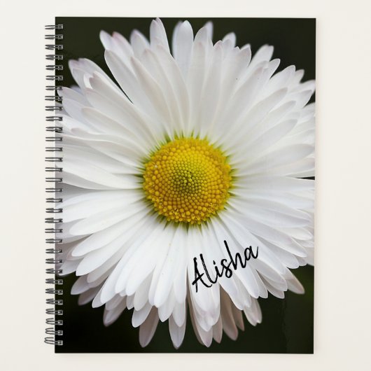 White Daisy Planner (Voorkant)