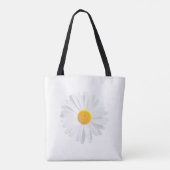white daisy tote bag (Dos)