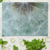 White Dandelion Theedoek (Gevouwen)