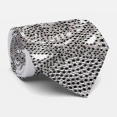 White Diamond Bling Stropdas (Opgerold)