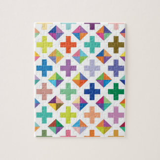 White Diamond Puzzle Legpuzzel