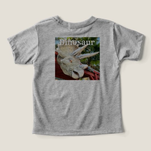 White Dinosaur (Design achterkant)