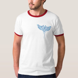 White Divescover.com Tee T-shirt