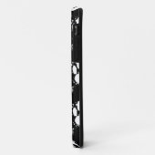 White Dog Paw Pattern met Paint Splatter Case-Mate iPhone Case (Achterkant/links)