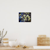 White Dogwood Flower Blossom Poster (Keuken)