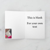 White Dove Bewerkbaar Kaart (Binnen)