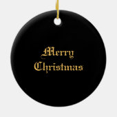 White Dove Ceramic Ornament (Achterkant)