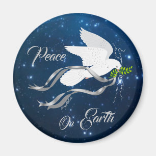 White Dove Magnet Magneet