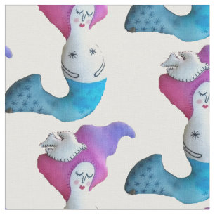 White Dove Mermaid Thunder_Cove Stof