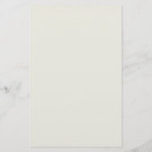 White Dove Solid Color Briefpapier (Achterkant)