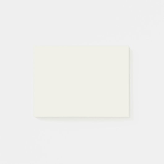 White Dove Solid Color Post-it® Notes (Voorkant)