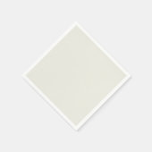 White Dove Solid Color Servet (Hoek)