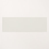 White Dove Solid Color Yogamat (Voorkant (horizontaal))