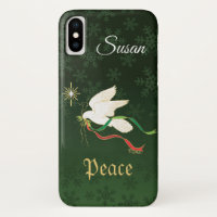 White Dove Spreiding Peace
