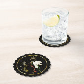 White Dove verspreidt vrede op aarde Kartonnen Onderzetters (Insitu)