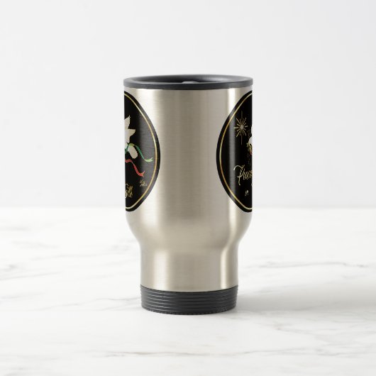 White Dove verspreidt vrede op aarde Reisbeker (Center)