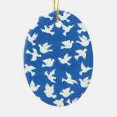 White Doves Ornament (Achterkant)