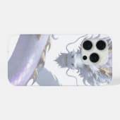 White Dragon Art | Mythical Fantasy Aesthetic | Or (Verso Horizontal)