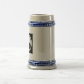 White Dragon beer stein Bierpul (Center)