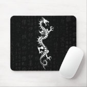 White Dragon Mousepad Muismat (Met muis)