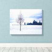 White Dream - Kunstfotografie Canvas Afdruk (Insitu (Houten vloer))