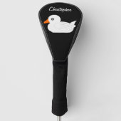 White Duck Design Golfheadcover (Voorkant)
