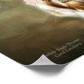 White Eagle Dreams Art Poster/Print Poster (Hoek)