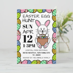 White Easter Bunny, paastante Aankondiging