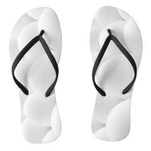 White Eggs Shells Funny Custom Creëer Teenslippers