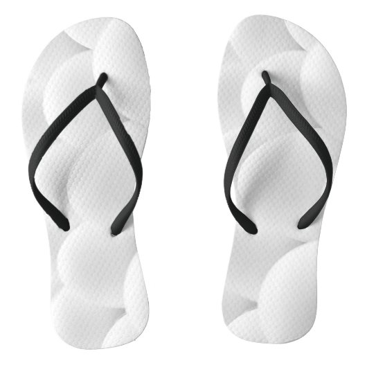 White Eggs Shells Funny Custom Creëer Teenslippers (Voetbed)