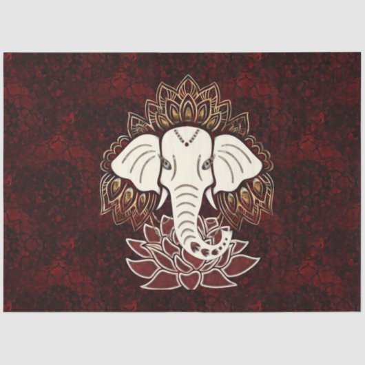 White Elephant A Tissue Paper Tissuepapier (Voorkant)