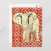 White Elephant Briefkaart (Voorkant / Achterkant)