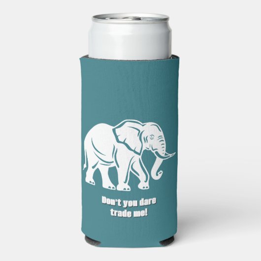 White Elephant Gag Gift (Seltzer Achterkant)