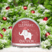 white Elephant Gift Exchange Christmas Funny Sneeuwbol (Kerstmis)