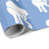 White Elephant Gift Exchange-kerstmis Wrappi Cadeaupapier (Rol Hoek)