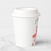 White Elephant Kerstmis | Papieren Bekers (Rechts)