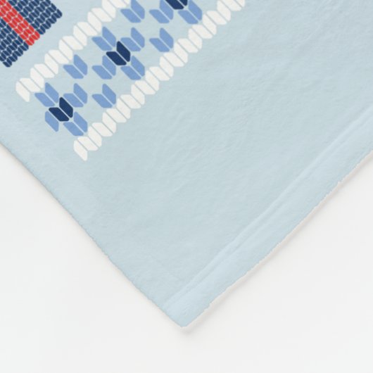 White Elephant Party Custom Gift Funny Fleece Deken (Hoek)