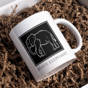 White Elephant Party - Grappig vakantiegeschenk Koffiemok