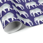 White Elephant Photo Cadeaupapier (Rol Hoek)