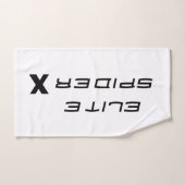 White Elite Spider X Logo Serviette à main (Serviette à main)
