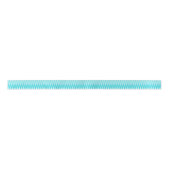 White en Aqua Zig Zag Pattern Lint (Voorkant)