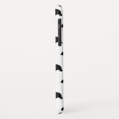 White en Black Grizzly Beer Pattern Case-Mate iPhone Case (Achterkant/links)