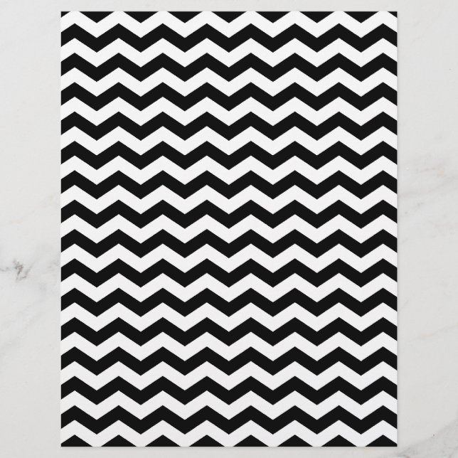 White en Black Zig Zag (Voorkant)