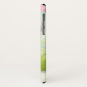  White en Brown Kitten met bloemen Case-Mate iPhone Case (Achterkant/links)