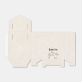 White en Gold Pumpkins Waterverf Hartelijk dank Bedankdoosjes (Uitgevouwen)